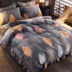 Lenjerie Pufoasa Cocolino cu 2 Fete, 4 Piese, Pat 2 Persoane, LCJ-38