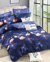 Set Lenjerie Finet, Cearceaf de Pat cu Elastic, 6 Piese, Pat 2 Persoane, FNJE-29