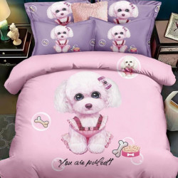 Lenjerie de Pat din Finet, Pat 2 Persoane, Perfect Dog, FNJ-226