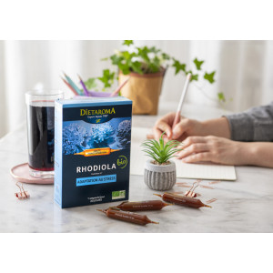 Rhodiola 20 fiole, 200ml, Antistress natural, contribuie la relaxare
