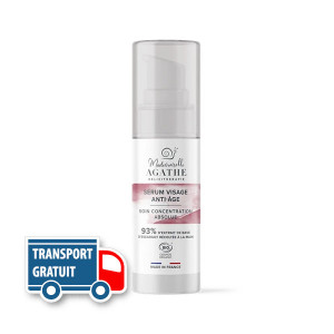 Ser facial anti-age organic, tratament complet, concentrat