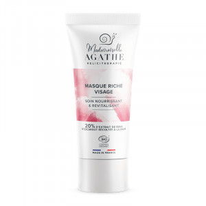 MASCĂ DE FAȚĂ BOGATĂ 75ML 20% MUCUS DE MELC, PIELE USCATA SI FOARTE USCATA RICH FACIAL MASK NOURISHING & REVITALISING CARE