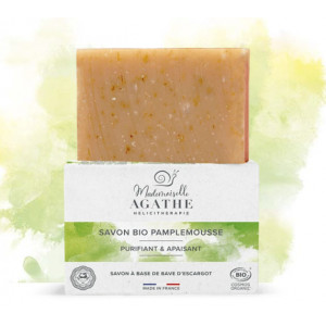 SAPUN ORGANIC DE GRAPEFRUIT PURIFICARE ȘI CALMARE 100g