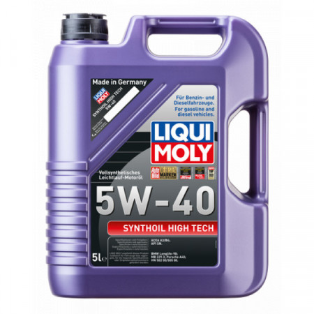 Ulei motor Liqui Moly Synthoil High Tech 5W-40 (3701) (1307) (1856) 5L
