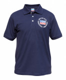 Tricou polo Liqui Moly albastru bărbați
