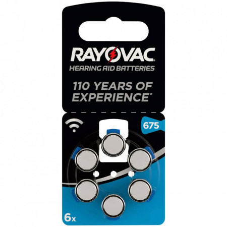 set-6-baterii-auditive-rayovac-675-acoustic-special-foto-1