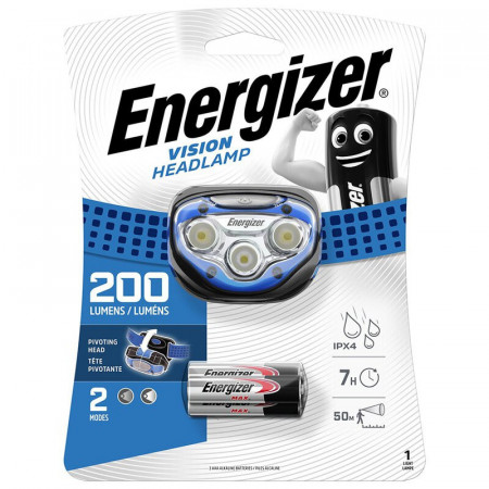 Lanterna LED Frontala Energizer Vision 200 lumeni ft1