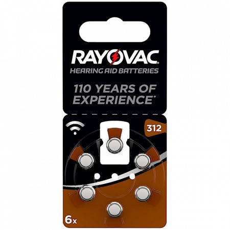 set-6-baterii-auditive-rayovac-312-acoustic-special-foto-1