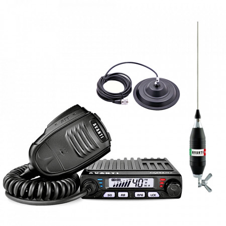 Kit Statie CB Avanti Supremo cu Antena Avanti Volo 130