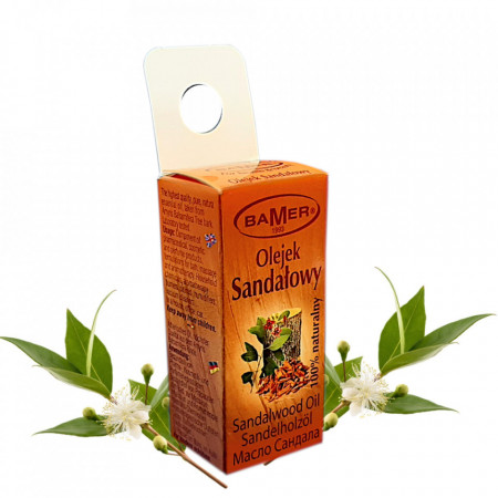 Ulei Esential Sandalwood West India (Amyris) Bamer, natural, pentru aromoterapie, cosmetica, baie, masaj, foto 3