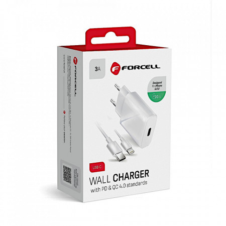 Incarcator Retea Forcell PD QC4.0 Fast Charge 20W 5903396072451 FOTO 2