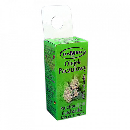 Ulei Esential de Patchouli Bamer, natural, pentru aromoterapie, cosmetica, baie, masaj, 7ml, foto 2