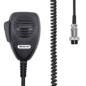 Microfon Storm pentru Statie Radio CB, conector 6 pini, Dinamic, compatibil President