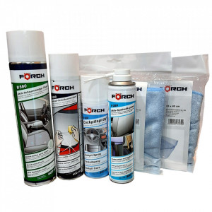 Set Profesional Foerch Intretinere Interior Auto