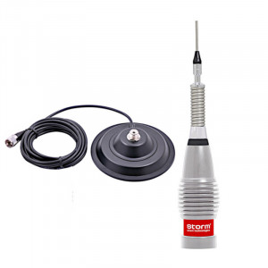 Storm ML145 Turbo Silver cu Baza Magnetica Megawat 145PL