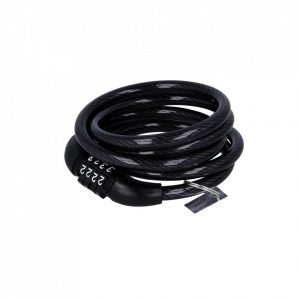 Cablu Antifurt Bicicleta Digi Lock Black