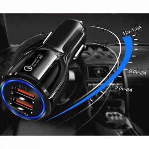 Incarcator auto telefoane Quick Charge QC
