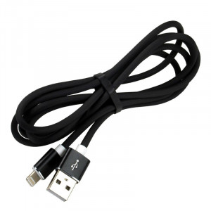 cablu-incarcare-silicon-usb-lighting-iPhone-fast-charge-1.5m-3A-negru-foto(3)