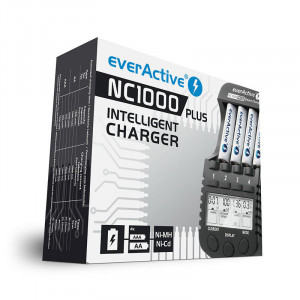 Incarcator profesional EverActive NC-1000 Plus Ni-MH cu Microprocesor, foto7