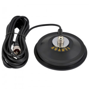 Baza Magnetica Avanti 145B Antene CB, diametrul 140mm, lungime cablu 5m