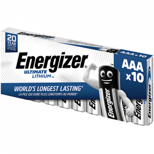 Set 10 Baterii Energizer L92 Ultimate-Lithium, LR03 / AAA, 1.5V, 2040