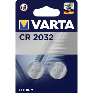 Set 2 baterii Varta CR2032 Litiu tip Buton, 3V, Blister