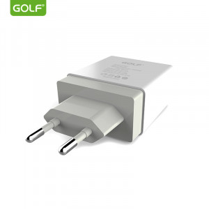 Incarcator Universal Telefon, pentru retea, Golf 2 x USB, 2,1A fara cablu
