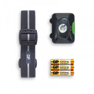 GP XPLOR PH15 IPX6 Lanterna Frontala LED cu senzor de miscare inteligent, alimentare baterii AAA-ft3