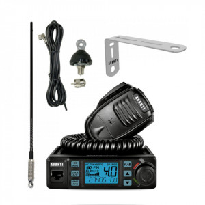 Set Statie CB Avanti Delta *pro-version* VOX, cu Antena Delta 872 si Suport Inox Avanti, 12/24V