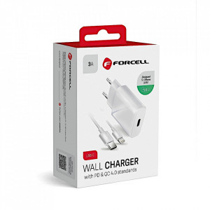 Incarcator Retea Forcell PD QC4.0 Fast Charge 20W 5903396072451 FOTO 2