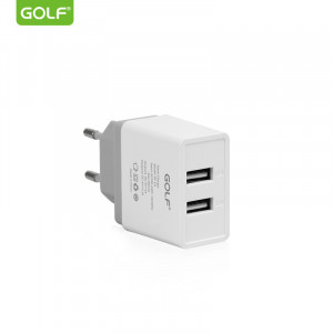 Incarcator Universal Telefon, pentru retea, Golf 2 x USB, 2,1A fara cablu