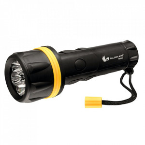 Lanterna LED Falcon Eye Carcasa Cauciuc, 7 LED