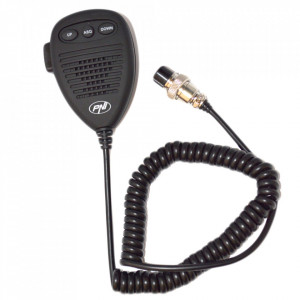 Microfon Statie Radio CB, tip mufa 6 Pini, pentru statii radio PNI Escort HP 8000, 8001, 8024, 9000, 9001, 8000L, 8001L