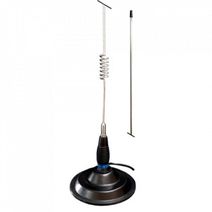Antena CB Delta 812, cu baza magnetica 145mm, cablu 4m, 89cm