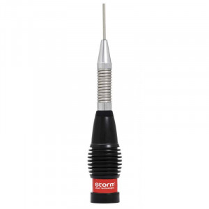 Antena Radio CB Storm ML145 Turbo Black, cu Baza Magnetica Megawat 145PL ft3