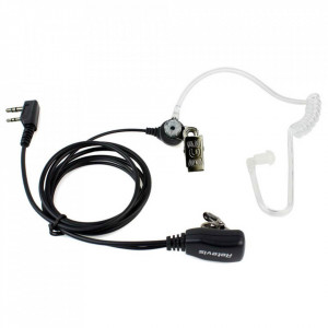 Casca Retevis tub acustic cu microfon pentru statii portabile PMR, mufa tip Kenwood