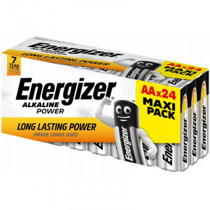 Energizer Set 24 baterii Alcaline AA/LR6 Maxi Pack
