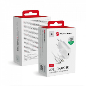 Incarcator Retea Forcell PD QC4.0 Fast Charge 20W 5903396072451 FOTO 3