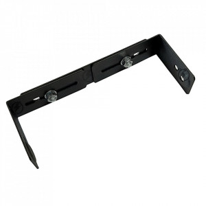 Suport universal statie radio auto, reglabil max 170mm, metalic, negru