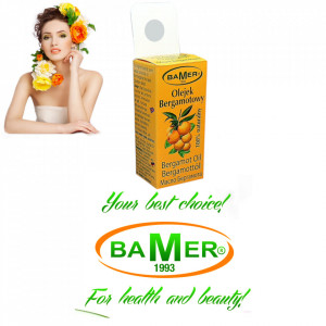 Ulei Esential de Bergamota Bamer, natural, pentru aromoterapie, cosmetica, baie, masaje, foto3