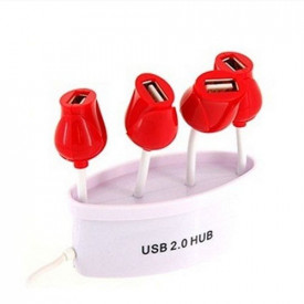 4-portni 2.0 High Speed USB Hub kao saksija sa ružama