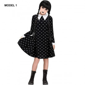 Kostim haljina Wednesday Addams u više dezena