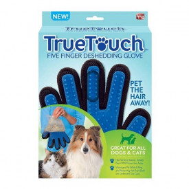 True Touch rukavica za četkanje i masažu kućnih ljubimaca