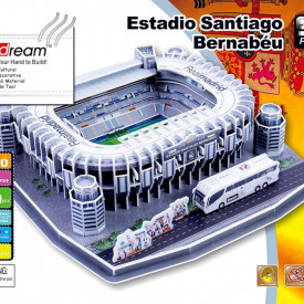 Santiago Bernabeu 3D Puzzle stadion FK Real Madrid