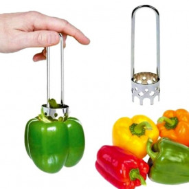 Sprava za vađenje peteljki i čišćenje paprika