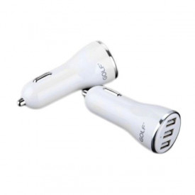 GOLF auto punjač 3 x USB 3.4A