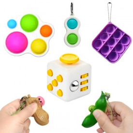 Popularni mini fidžeti Popit, Cube, Beans, Dimple...