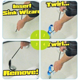 Sink Wizard - čistač zapušenih odvoda