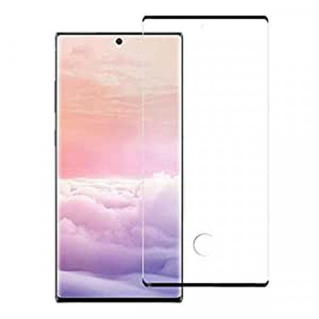 Zaštitno staklo 5D FULL GLUE s RUPOM za Samsung SM-N970F, Galaxy Note 10 2019 (6.3") crni rub