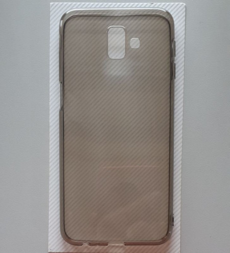 TPU 0.3 mm ultra tanka maska za Galaxy J6 Plus 2018 SM-J610F (6.0"), smoke